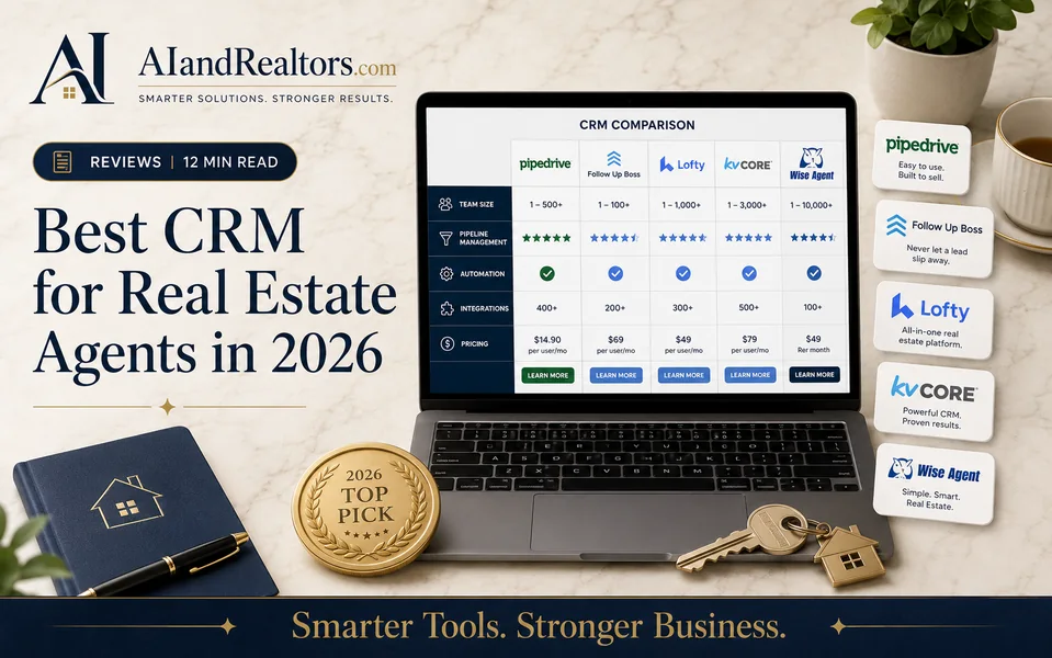 Best CRM for Real Estate Agents in 2026 thumbnail