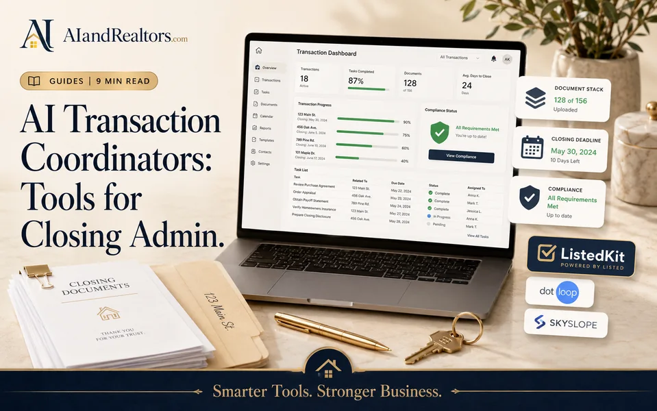 AI Transaction Coordinators: Cut Closing Admin by 70% thumbnail