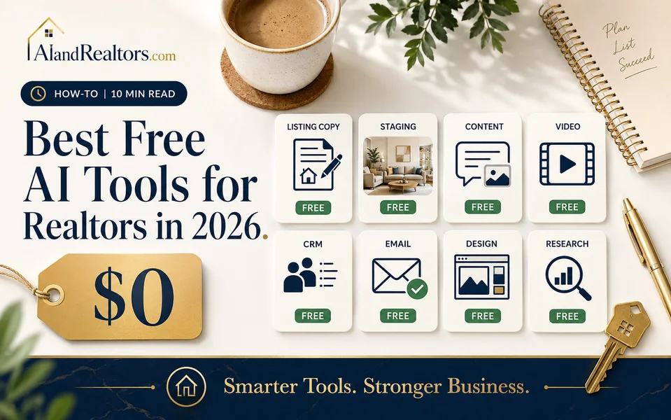 Best Free AI Tools for Realtors in 2026 thumbnail